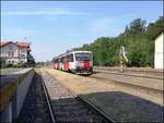 CD 914 156-6 in Bahnhof Lužná u Rakovníka am 1.