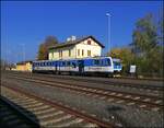 CD 914 142-5 in Bahnhof Dobrovice am 24. 10. 2024.