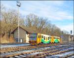 CD 914 088-0 in Bf. Kamenné Žehrovice am 9. 1. 2025.