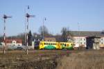 814/914 005  regionova  erreicht am 16. November 2011 als Os nach As mesto den Bahnhof As.