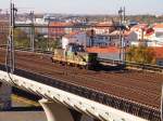 ČD 111 011 nahe dem Hauptbahnhof Prag am 31.10.