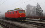 Die 121 068 von Gepard Express, beim Umsetzen in Kutna Hora.