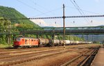 121 065-7 (IDS) zu sehen am 26.05.16 in Ústí nad Labem-Střekov.