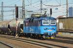 CD Cargo 130 016 schiebt ein Getreidezug durch Praga-Liben am 12 Juni 2022.