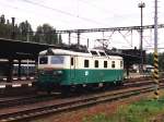 130 022-7 auf Bahnhof Kolin am 13-8-2005.