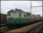 CD 130 029 steht mit seinem Gterzug in Kutn Hora (25. Oktober 2011)