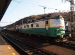 CD Cargo 130 011 auf Hbf. Kralupy nad Vltavou am 13.11.2012.