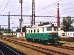130 022-7 auf Bahnhof Kolin am 13-8-2005.