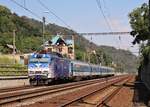 E499 2006 (151 006)zusehen mit R 609 am 08.08.20 in Ústí nad Labem.