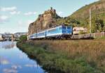 162 013-7 als R 793 war am 30.09.21 in Ústí nad Labem-Střekov zu sehen.