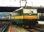 163 249-6 auf Bahnhof Praha-Masarykovo am 8-5-1995.