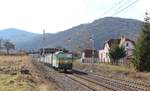 163 259-5 mit einem innofrigthzug zu sehen am 06.03.19 bei Sebuzín.