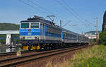 163 097 führte am 14.06.19 ihre Os nach Lysa nad Labem durch Usti nad Labem Strekov.