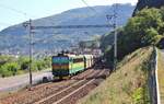 163 245-4 zu sehen am 21.09.19 zwischen Vanov und Ústí nad Labem.