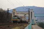 163 217-3 war am 27.02.16 zu sehen in Ústí nad Labem-Střekov.