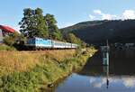 163 072-2 als Os 6427 war am 30.09.21 in Ústí nad Labem-Střekov zu sehen.