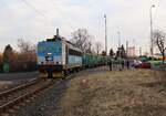 163 047-4 zu sehen am 20.03.22 in Chomutov.