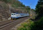 163 065 mit einem Os am 26.08.2015 bei Tynec nad Labem.