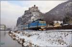 163 077 unterhalb der Burg Streckov in Usti nad Labem.