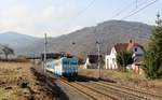 163 065-4 mit R 790 zu sehen am 06.03.19 bei Sebuzín.