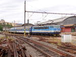 ČD 362 040-8 mit dem R 724  Lužnice  von Veselí nad Lužnicí nach Praha-Holešovice, am 08.06.2019 in Praha hl.n..