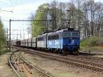 363 502 und 363 530 sind am 17.04.14 in Kynšperk nad Ohří mit eionem Güterzug zusehen.