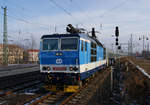 Am 31.1.2014 war EC174 auf dem Weg von Budapest Keleti über Bratislava, Prag, Dresden und Berlin nach Hamburg Altona.