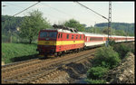 372013 mit EC 17  Praha Bohemica  nach Dresden um 15.35 Uhr bei Rathen.