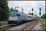 380 010 mit Eurocity in Süßenbrunn am 6.06.2018.