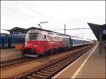 CD 380 004-2 im Bahnhof České Budějovice am 31.