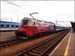 CD 380 004-2 im Bahnhof České Budějovice am 31.