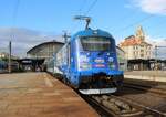 380 017-4 als EC 275 zu sehen am 22.06.24 in Praha hl.n.