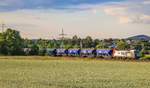 383 061 EP Cargo mit einem K&S Zug am 25.06.2020 in Kerzell