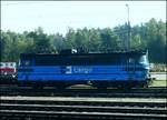 CD Cargo 240 057-0 im Bahnhof Veselí nad Lužnicí am 5. 9. 2020