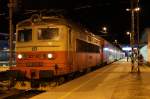 242 238 bei Verschubarbeiten im Bahnhof Breclav (Lundenburg) (Ba); am 03.02.2013
