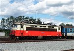 CD 242 222-8 in Bf. Horazdovice predmesti am 6.7.2016