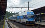 471 073 hat am 14.06.16 von Praha Maserykovo kommend sein Ziel Usti nad Labem erreicht. 