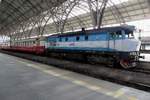 KZC T478 2065 steht mit ein Sonderzug nach Rakovnik am 20 September 2020 in Praha hl.n.