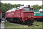 Eisenbahn Museum Luzna u Rakovnika am 22.06.2018: Diesellok 679 1600