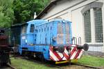 Kleinlok 701 776 steht amk 13 Mai 2012 ins Eisenbahnmuseum von Luzna u Rakovnika.