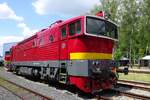 Am 10 Juni 2022 steht der frisch lackierter T478 3101 ins Eisenbahnmuseum von Luzna u Rakovnika.