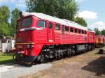 T 679 1600 im Eisenbahnmuseum Lun u Rakovnka am 22. 6. 2013.