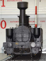 Die Dampflokomotive  Kladno  im Technischen Nationalmuseum Prag (September 2012)