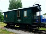 Historische ČSD Wagen D6-3066 (1937), Museum  Lužná u Rakovníka am 21.