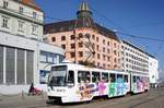 Tschechien / Straßenbahn (Tram) Brno / Brünn: Tatra K2R.03-P - Wagen 1049 von Dopravní podnik města Brna a.s.