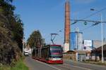 Tw.9274 in der ulice Na Zlichove wenige hundert Meter vor der Haltestelle Hlubocepy. (27.08.2024)