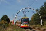 Tw.9439 auf dem Weg ins Stadtzentrum zwischen den Haltestellen Geologicka und Hlubocepy. (27.08.2024)