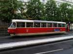 Die alte Tatra Straßenbahn in Prag am 02.06.13