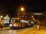 Die Tatra Straßenbahn in Prag am 12.01.15