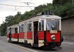 Fahrzeugparade 140 Jahre Straßenbahn in Prag: Tw.3063  Ponorka  (Bj.